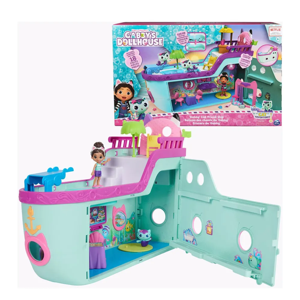 Gabby's Dollhouse Gabby'S Poppenhuis Meerminnenschip