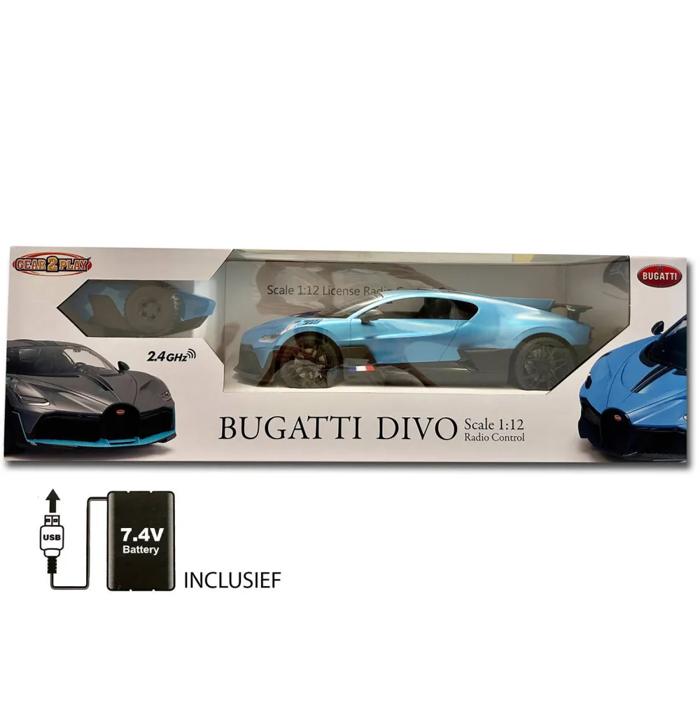 Gear2play Rc Bugatti Divo 1:12