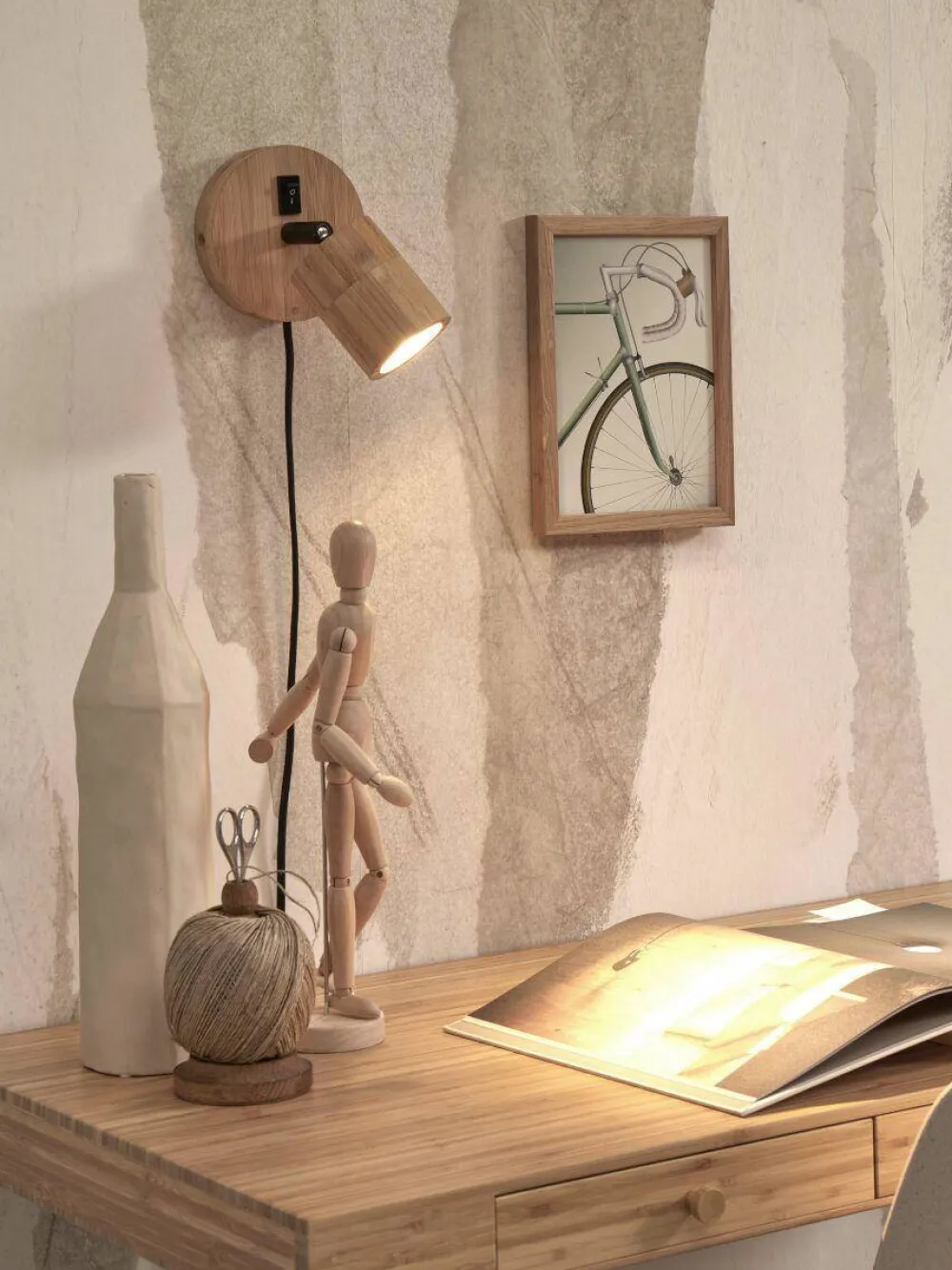 Outlet Good&Mojo Wandlamp Java (O15 Cm)