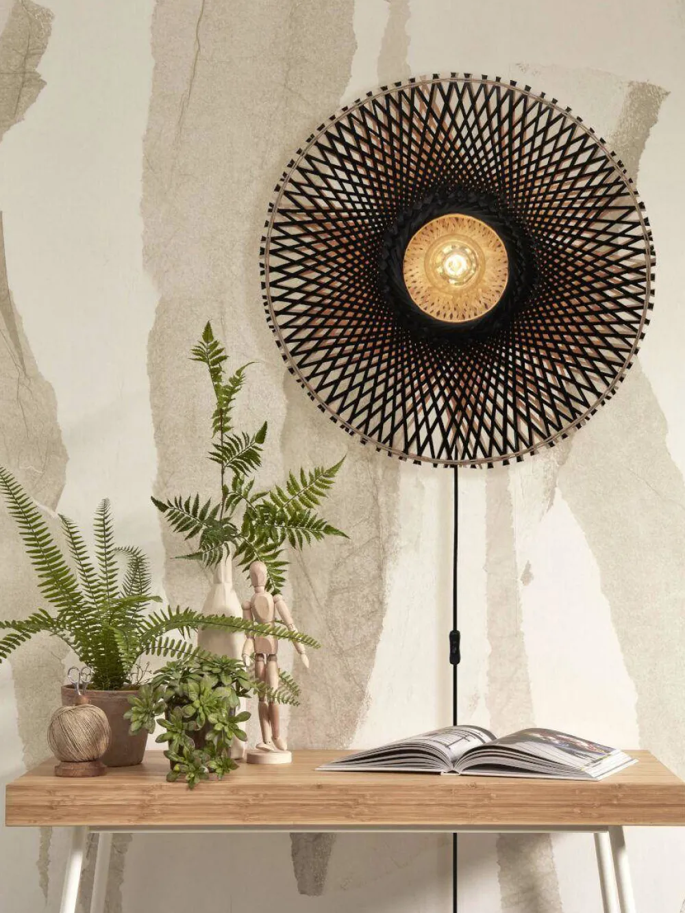 Good&Mojo Wandlamp Kalimantan (O15 Cm)