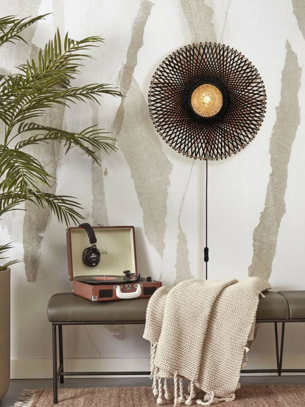 Good&Mojo Wandlamp Kalimantan (O15 Cm)