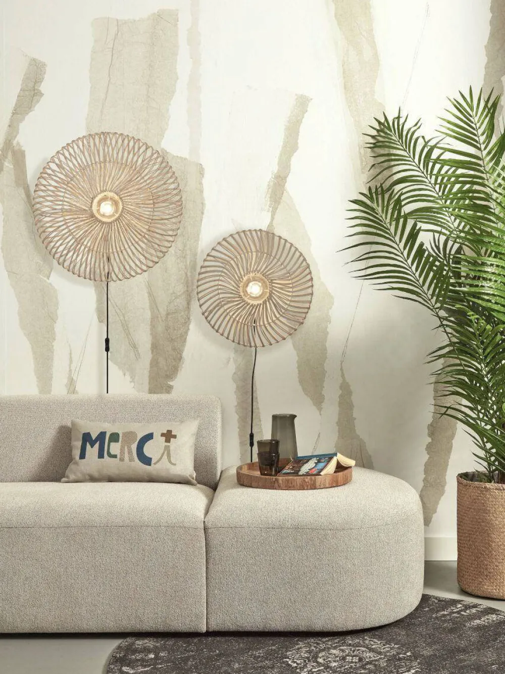 Hot Good&Mojo Wandlamp Zanzibar (O55 Cm)