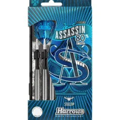 Harrows Assassin 80% Tungsten Steeltip Dartpijlen (25 Gram)