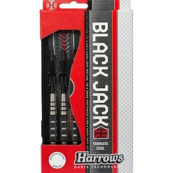 Harrows Black Jack Steeltip Dartpijlen (22 Gram)