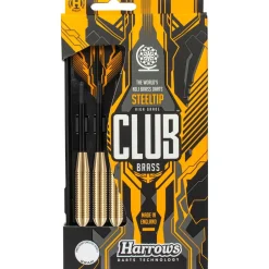 Harrows Club Brass Steeltip Dartpijlen (22 Gram)