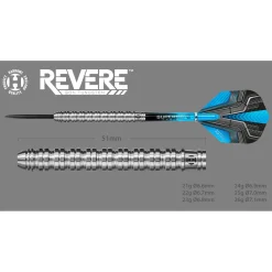 Harrows Revere 90% Tungsten Steeltip Dartpijlen (21 Gram)