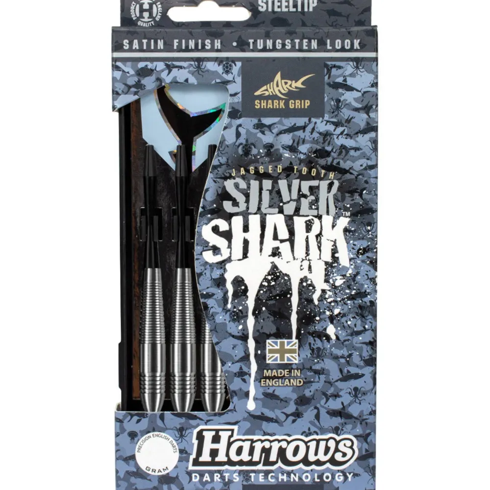 Harrows Silver Shark Steeltip Dartpijlen (21 Gram)