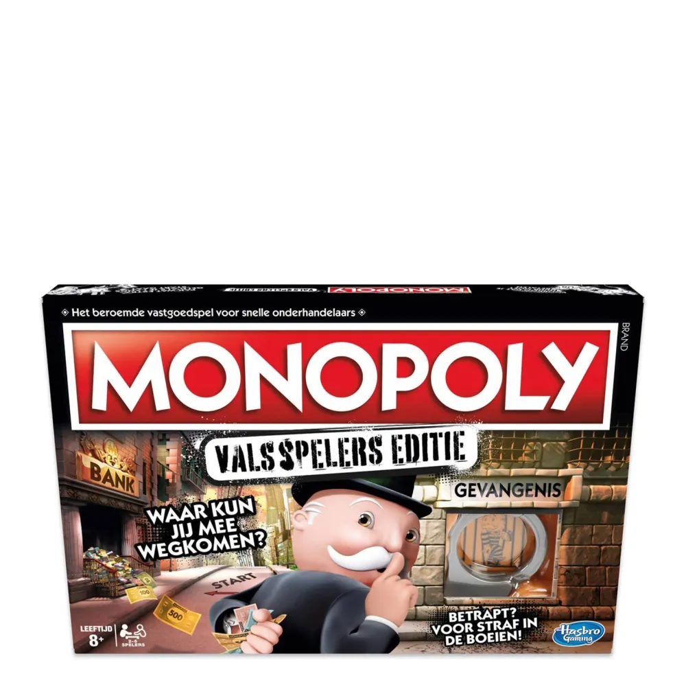 Hasbro Gaming Monopoly Valsspelers Editie