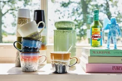 Clearance HKliving Americanokopje 70'S (O8,5 Cm) (260 Ml) (Set Van 4)