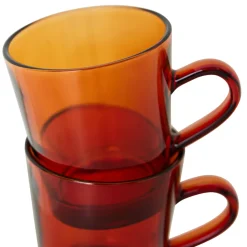 New HKliving Koffieglas 70'S (O7,7 Cm) (200 Ml) (Set Van 4)