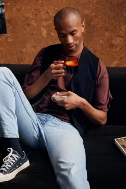 New HKliving Koffieglas 70'S (O7,7 Cm) (200 Ml) (Set Van 4)