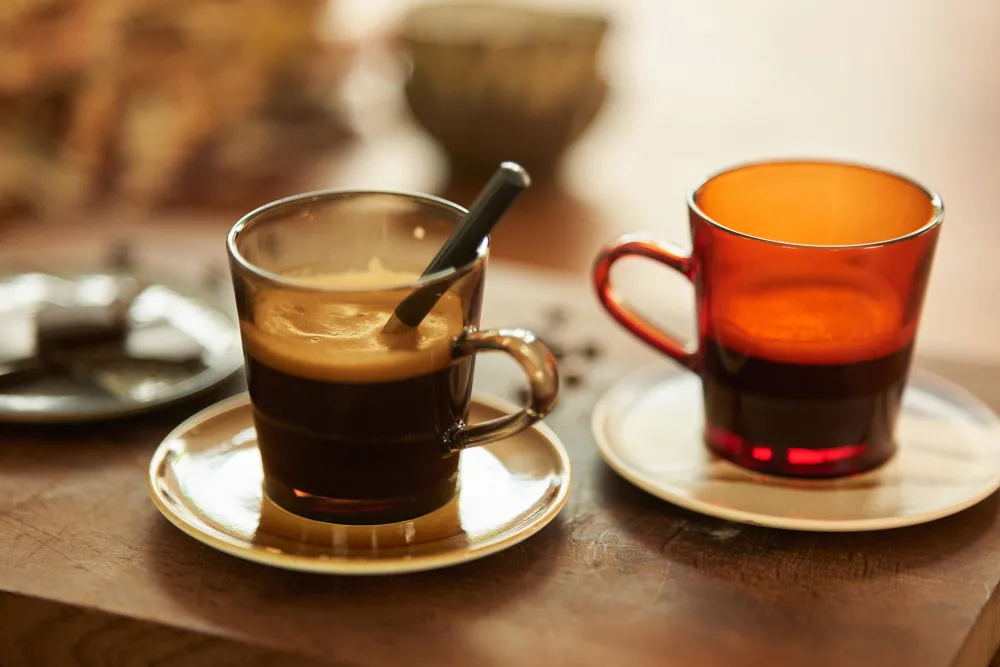 Outlet HKliving Koffieglas 70'S (O7,7 Cm) (200 Ml) (Set Van 4)