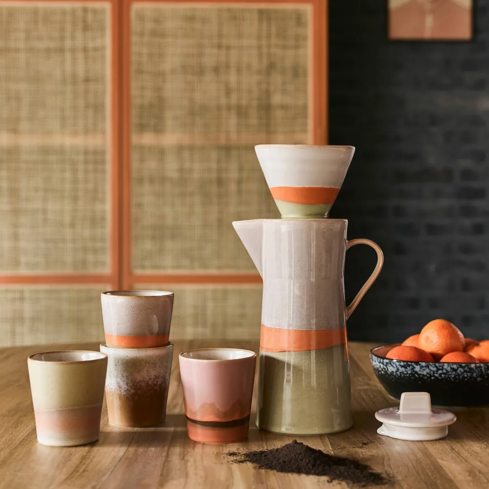 Clearance HKliving Koffiekopje 70'S (O7,5 Cm) (180 Ml)