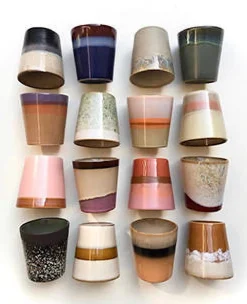 Clearance HKliving Koffiekopje 70'S (O7,5 Cm) (180 Ml)