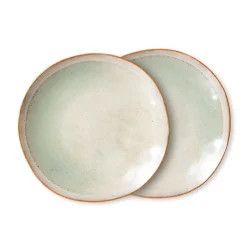 Discount HKliving Ontbijtbord 70'S (O22 Cm) (Set Van 2)