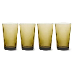 Outlet HKliving Theeglas 70'S (O8,7 Cm) (400 Ml) (Set Van 4)