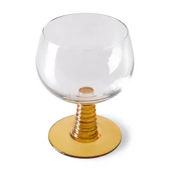 Discount HKliving Wijnglas Swirl (350 Ml) (O10 Cm)