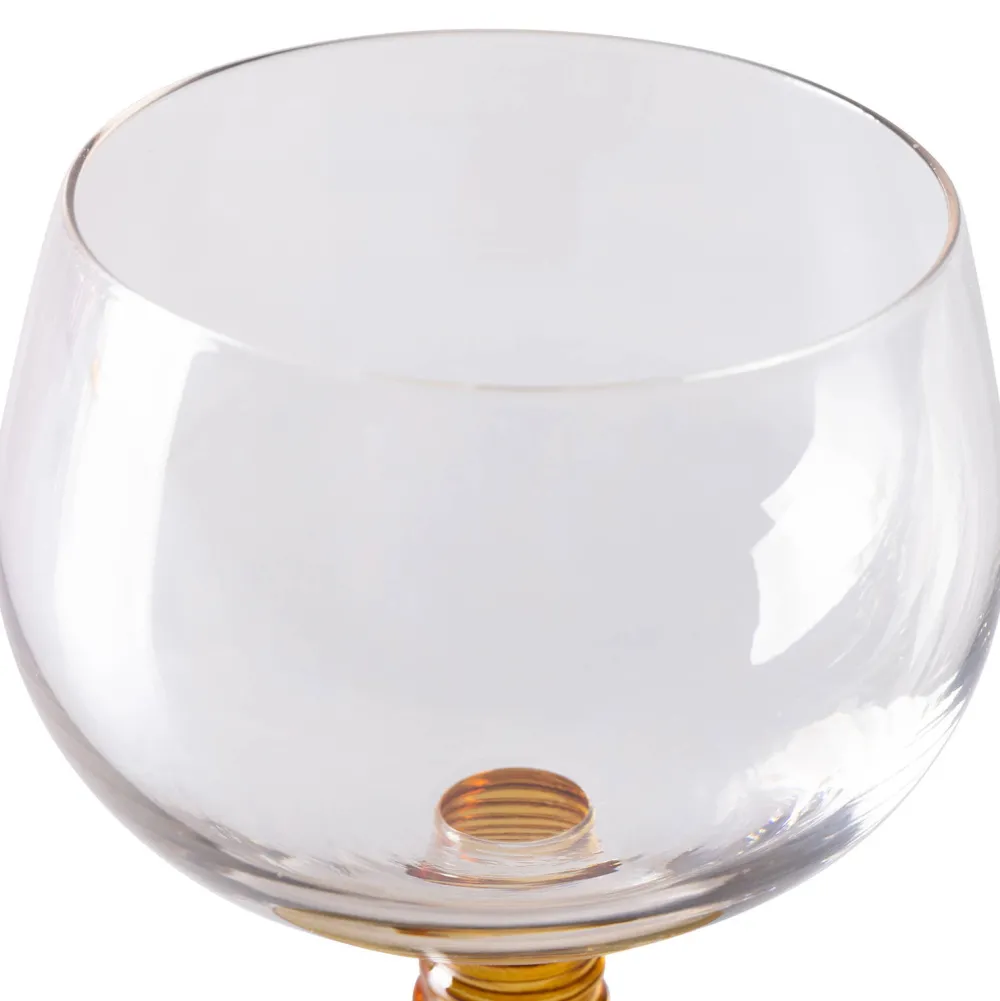 Discount HKliving Wijnglas Swirl (350 Ml) (O10 Cm)