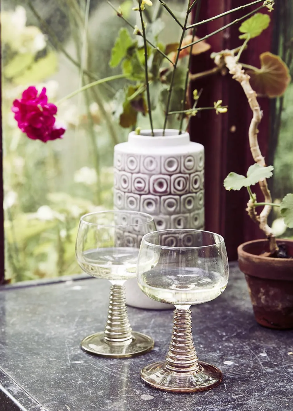 Clearance HKliving Wijnglas Swirl (275 Ml) (O8,5 Cm)