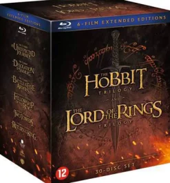 wehkamp Hobbit & Lord Of The Rings Trilogy (Blu-Ray)