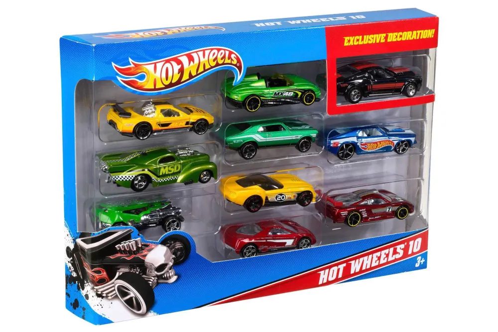 Hot Wheels Diecast Giftset 10 Stuks