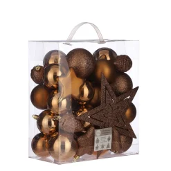 Clearance House of Seasons Kerstbal Onbreekbaar (Set Van 40) (O8 Cm)