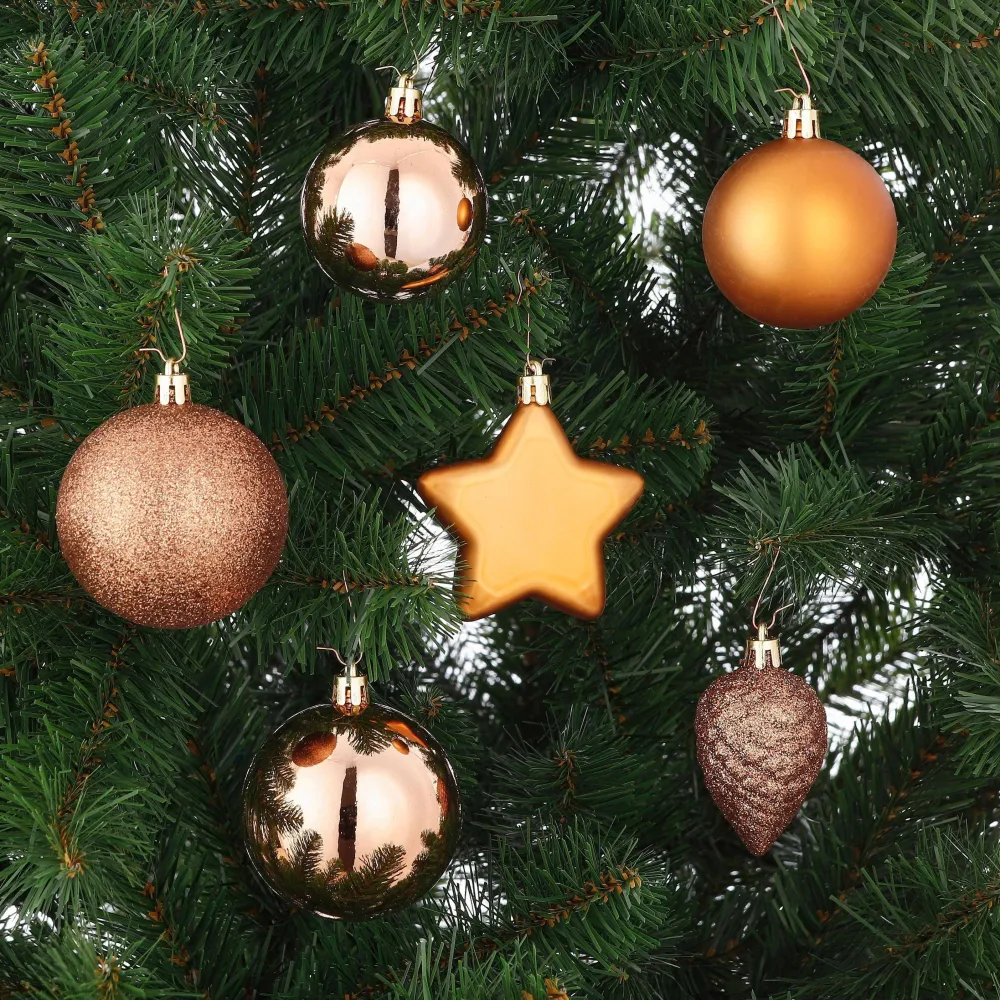 Clearance House of Seasons Kerstbal Onbreekbaar (Set Van 40) (O8 Cm)