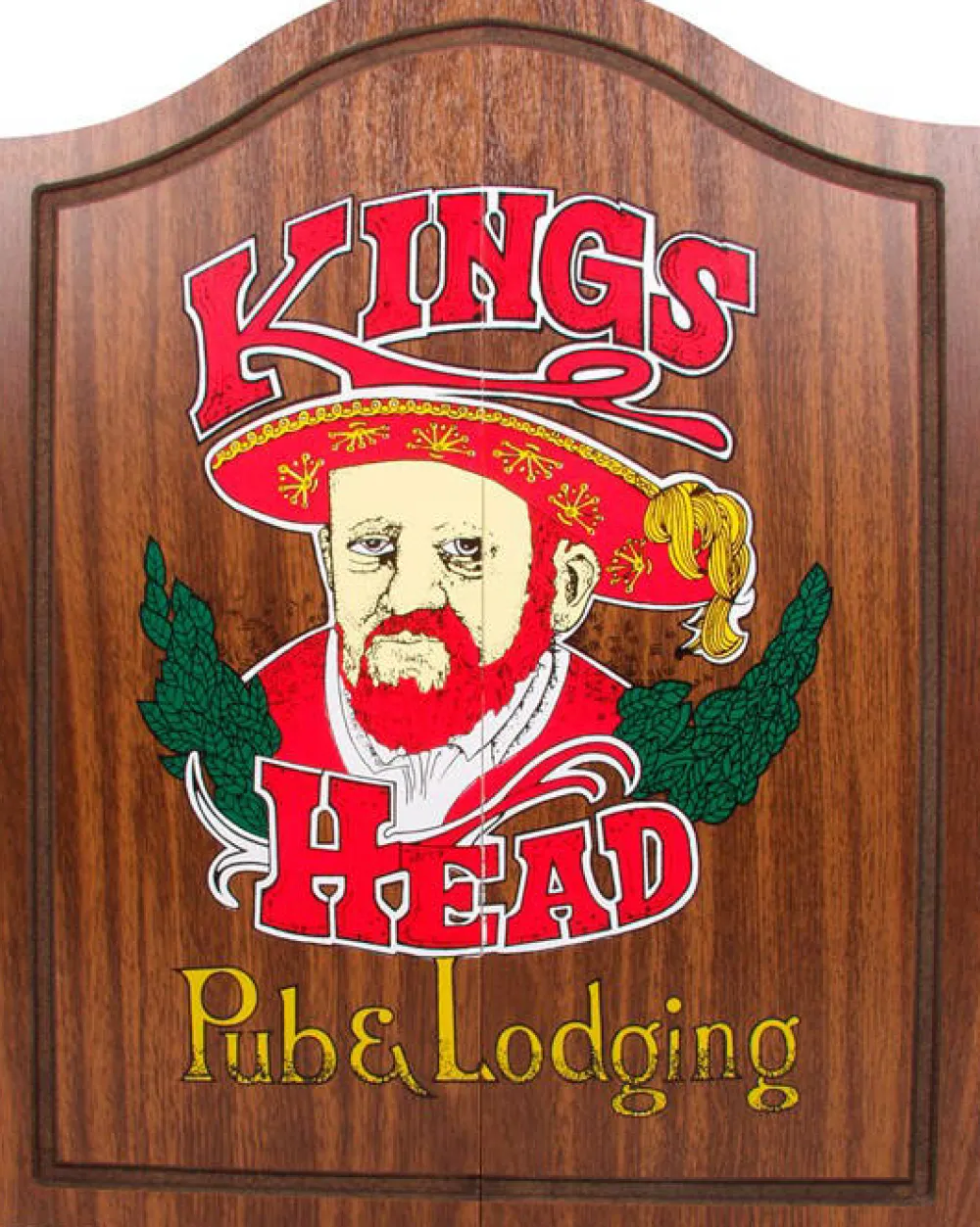 Innergames Dart Kabinet Kings Head Full Colour