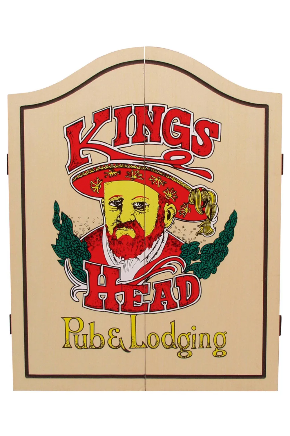 Innergames Dartset - Kabinet, Dartbord En 6 Dartpijlen