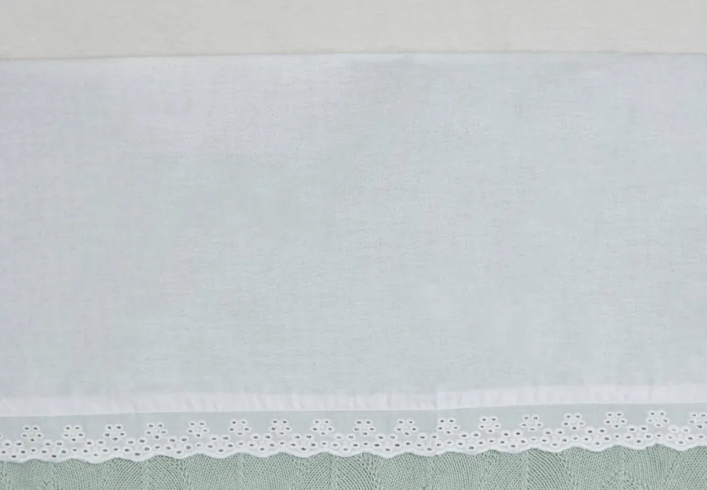 Outlet Jollein Baby Ledikantlaken 120X150 Cm Lace Ivory