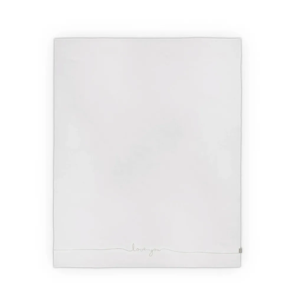 Hot Jollein Baby Wieglaken 75X100Cm Love You Nougat