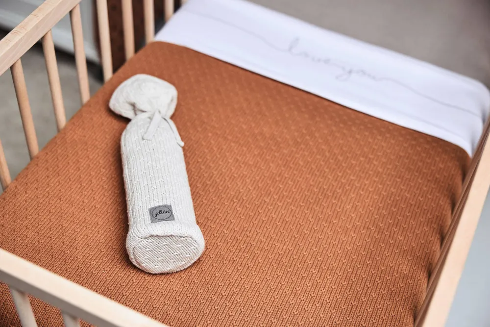 Hot Jollein Baby Wieglaken 75X100Cm Love You Nougat