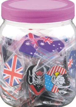Karella Dart Flights Grote Pot (300St.)