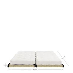 Best Karup Design Slaapbank Chico (Incl. 2 Tatami Matras 80X200 Cm)