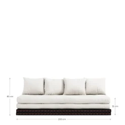 New Karup Design Slaapbank Chico (Incl. 2 Tatami Matras 80X200 Cm)