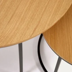 Kave Home Bijzettafel Rond (Set Van 2) Yoanna