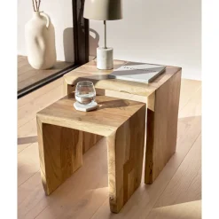 Hot Kave Home Bijzettafel (Set Van 2) Zuleika