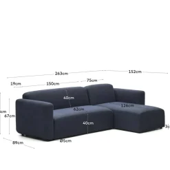 Discount Kave Home Modulaire Hoekbank Neom