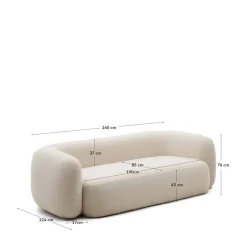 Sale Kave Home 3-Zitsbank Martina