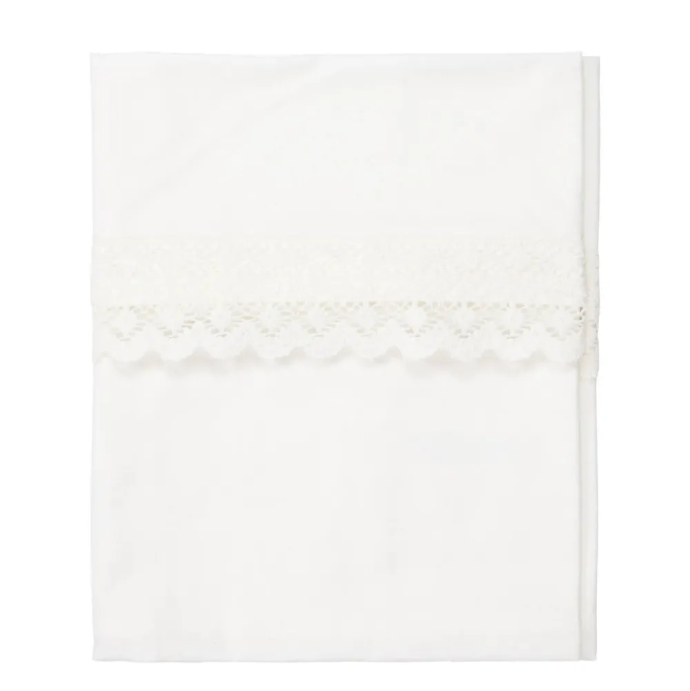 Sale Koeka Crochet Baby Ledikantlaken 110X140Cm Milky