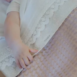 Sale Koeka Crochet Baby Ledikantlaken 110X140Cm Milky