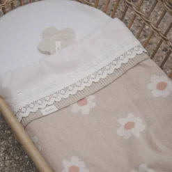 Sale Koeka Crochet Baby Ledikantlaken 110X140Cm Milky