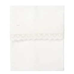 Clearance Koeka Crochet Baby Wieglaken 80X100 Cm Milky