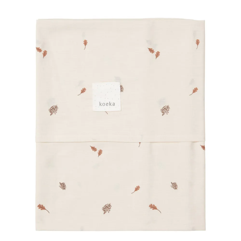 Best Koeka Forest Baby Wieglaken 80X100 Cm Offwhite