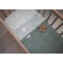 Best Koeka Forest Baby Wieglaken 80X100 Cm Offwhite