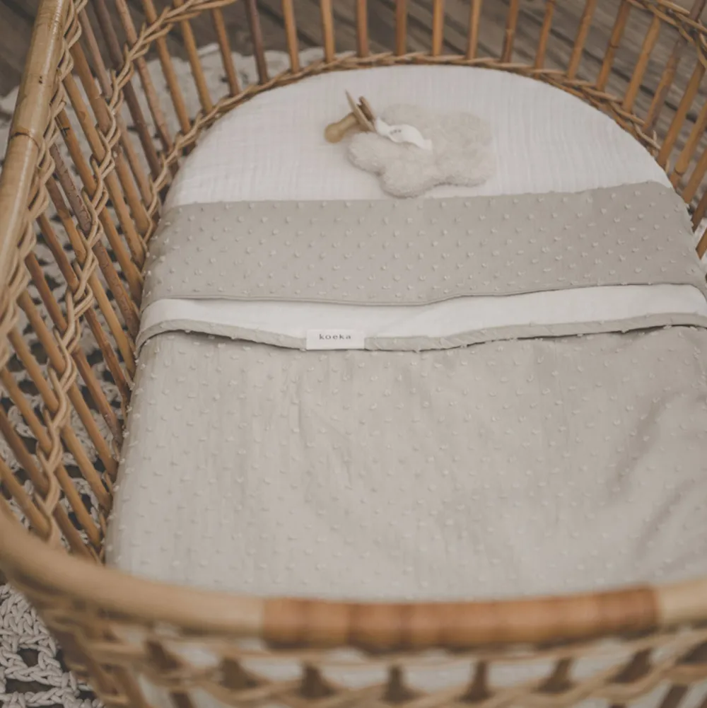 Koeka Napa Baby Ledikantlaken 110X140 Cm Lichtgroen