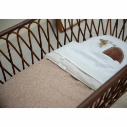 New Koeka Nostalgia Baby Wieglaken 80X100 Cm Warm White