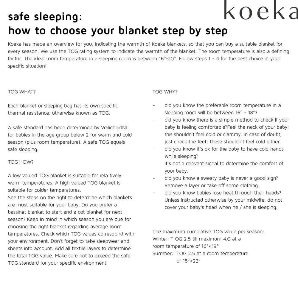 New Koeka Nostalgia Baby Wieglaken 80X100 Cm Warm White