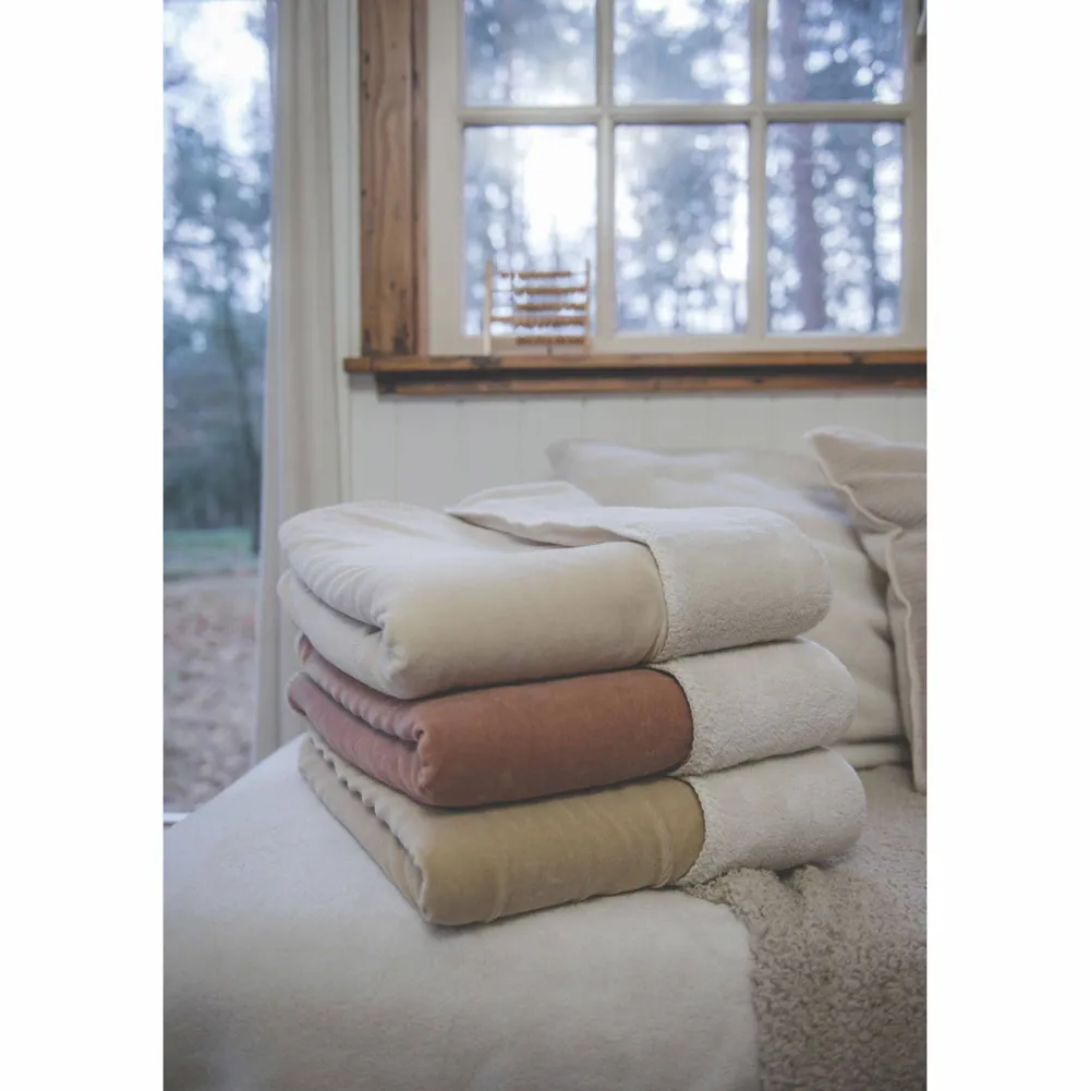 New Koeka Oddi Plaid Warm White (200X140 Cm)