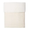 Hot Koeka Oslo Plaid Wafel/Teddy 140X200 Cm Natural/Pebble (140X200 Cm)